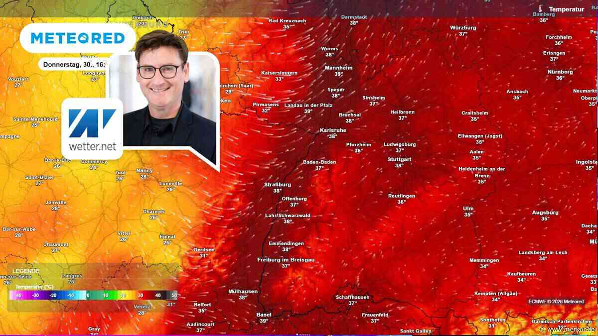 Hitze walzt tagelang über Deutschland – keine Entwarnung am Wochenende