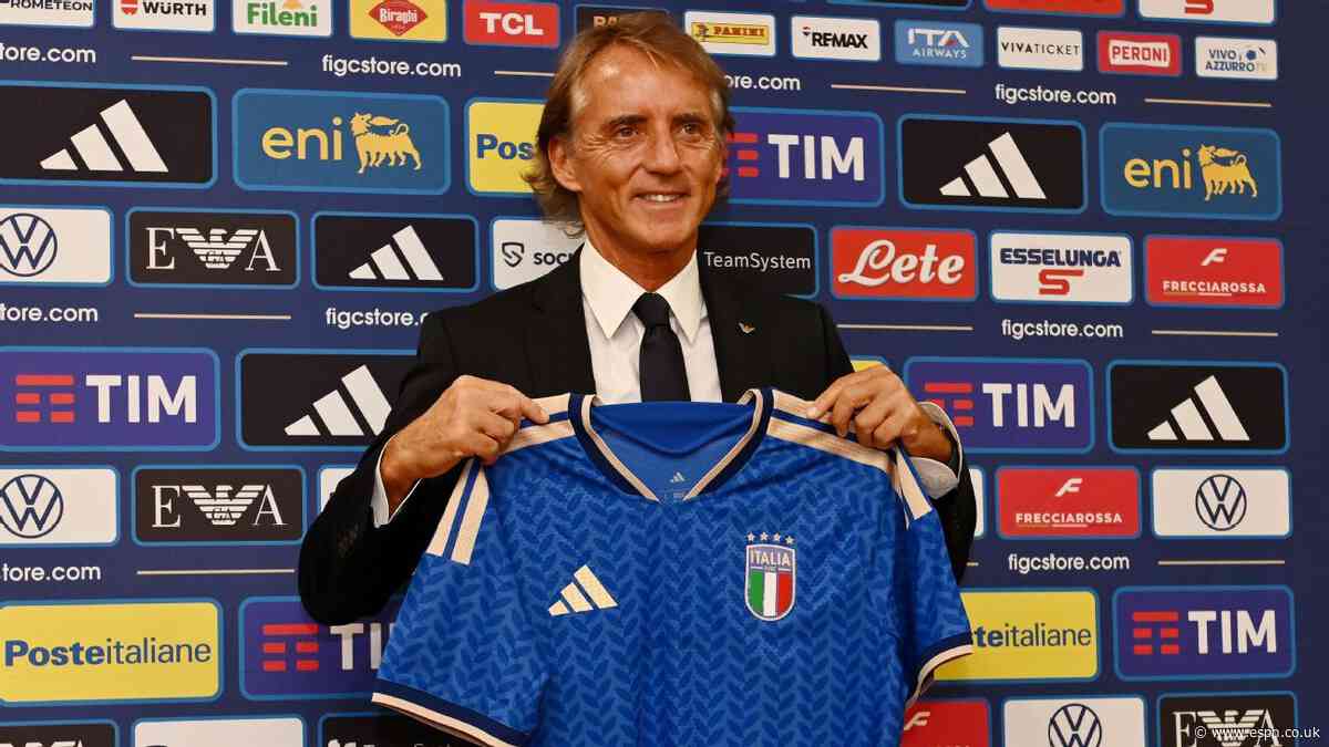 Mancini 'sorry' for previous exit after Italy return