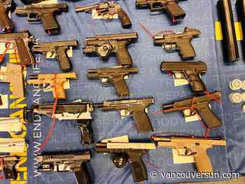 B.C. anti-gang police make arrests in Abbotsford drug lab and gun investigation