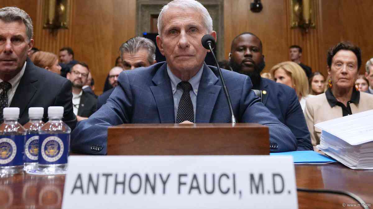 US-Immunologe vor Ausschuss: Republikaner versuchen Fauci mit Tagebucheinträgen unter Druck zu setzen