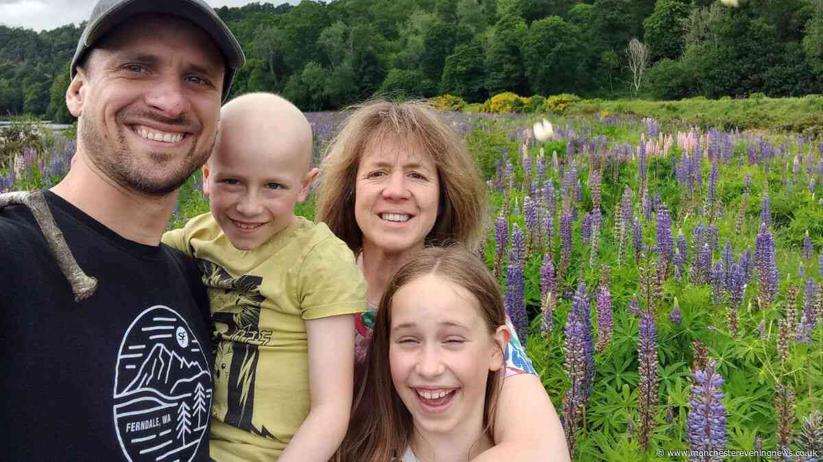 'Our son looked paler than usual - we thought it was an infection, but then we received a shocking diagnosis'