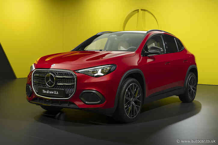 New Mercedes GLA revealed as Audi Q4 rival with 408-mile range