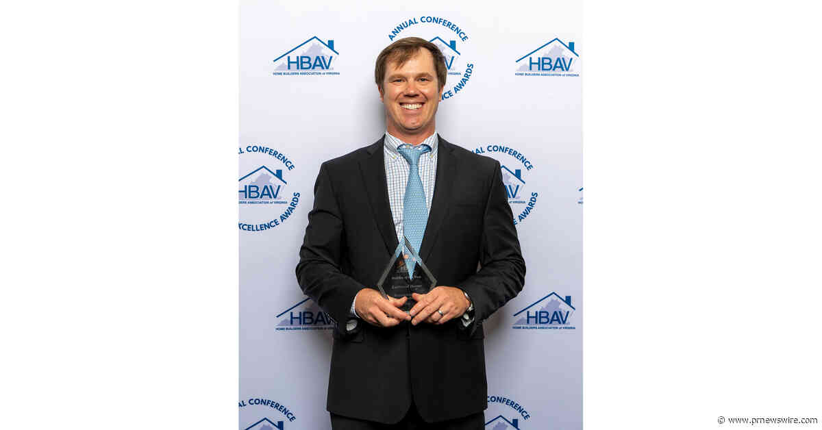 Eastwood Homes Named Virginia's Builder of the Year by Home Builders Association of Virginia