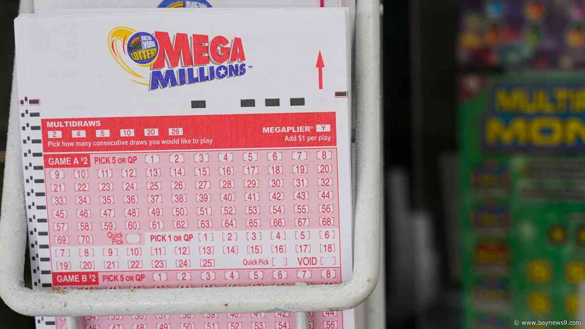 $800 Mega Millions winning ticket sold in Florida