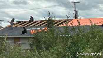 Residents step up after roof blows off daycare in remote Sask. community