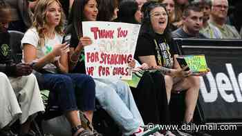 WNBA co-owner accused of calling women 'f***ing insane' for backing Fever star Sophie Cunningham in courtside spat over trans debate