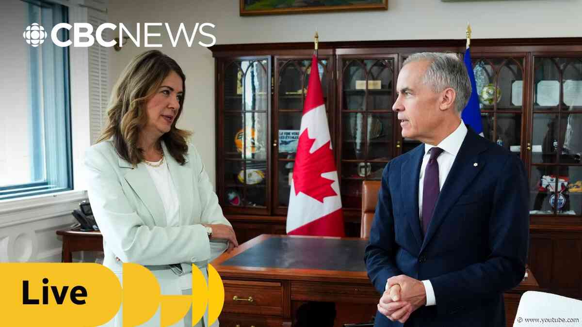 Carney, Smith hold news conference in Red Deer, Alta.