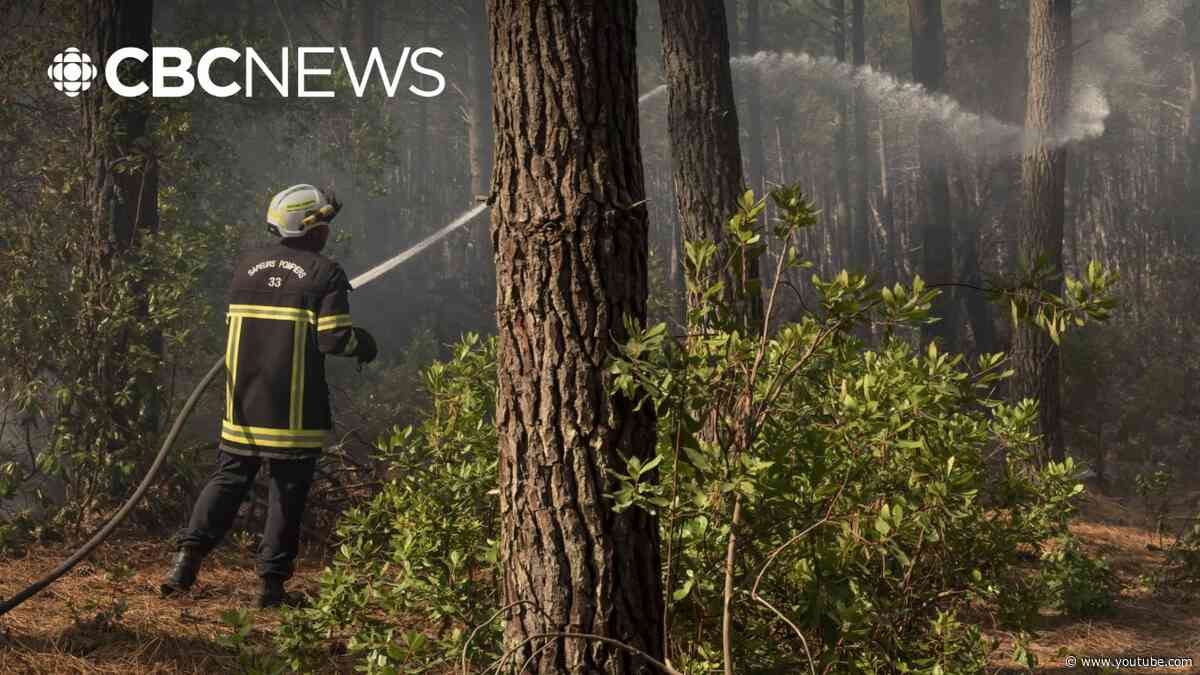 Wildfires in Bordeaux lead to largest peacetime evacuations in France’s history