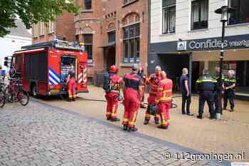 Brand in magnetron/oven zorgt voor inzet brandweer in Groningen