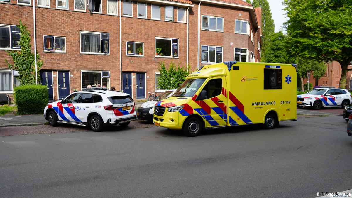 Man verzorgd na incident op Oosterhamrikkade in Groningen