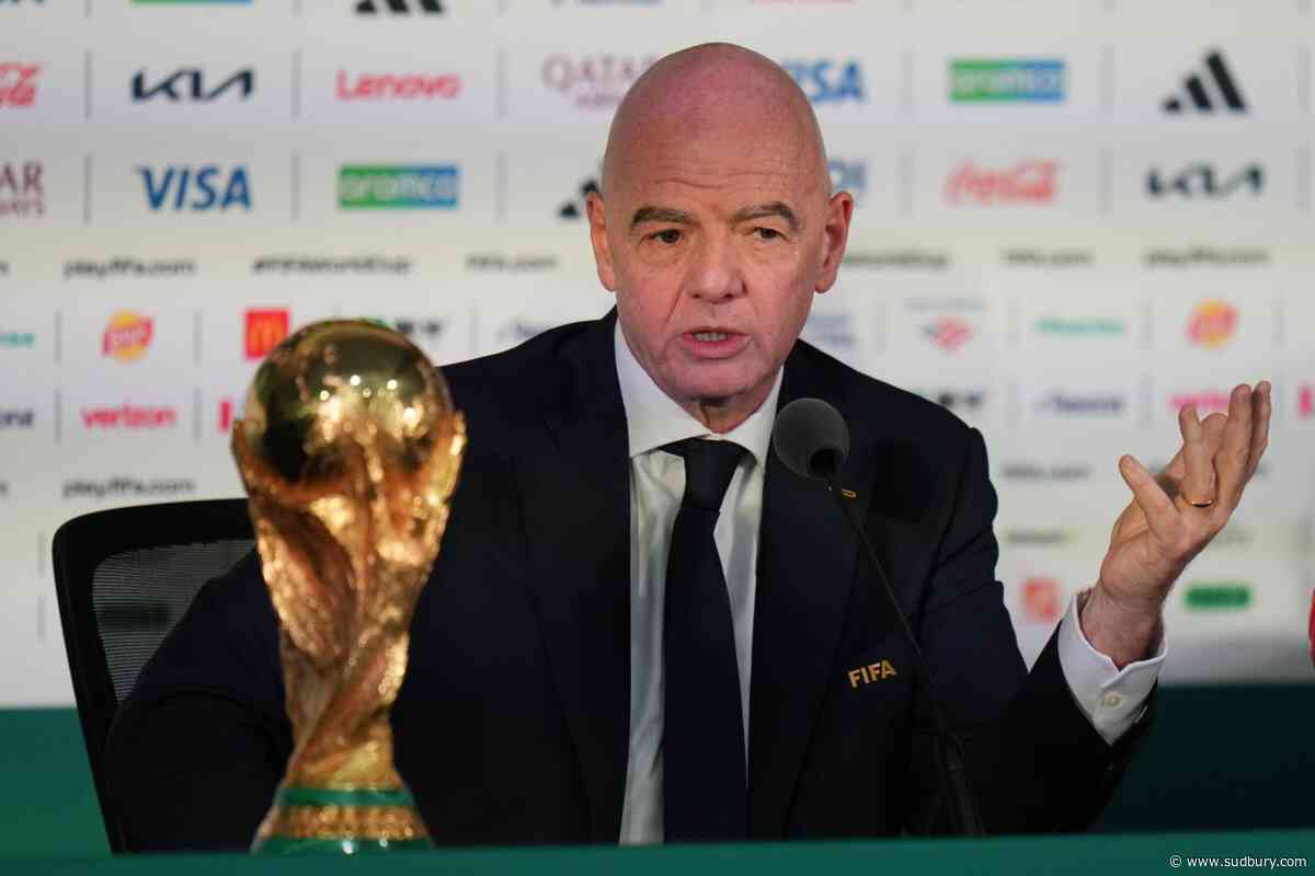 FIFA's Infantino sets deadline for $20M offer to members in World Cup investor plan