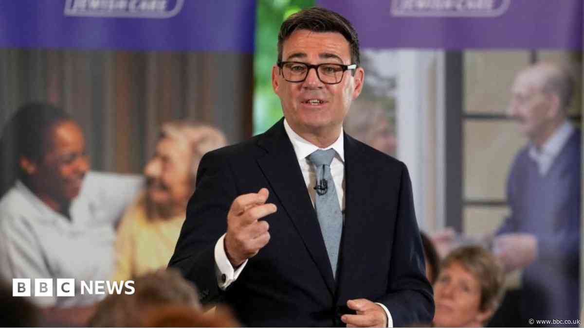 Burnham doesn't rule out tax rises to fix social care