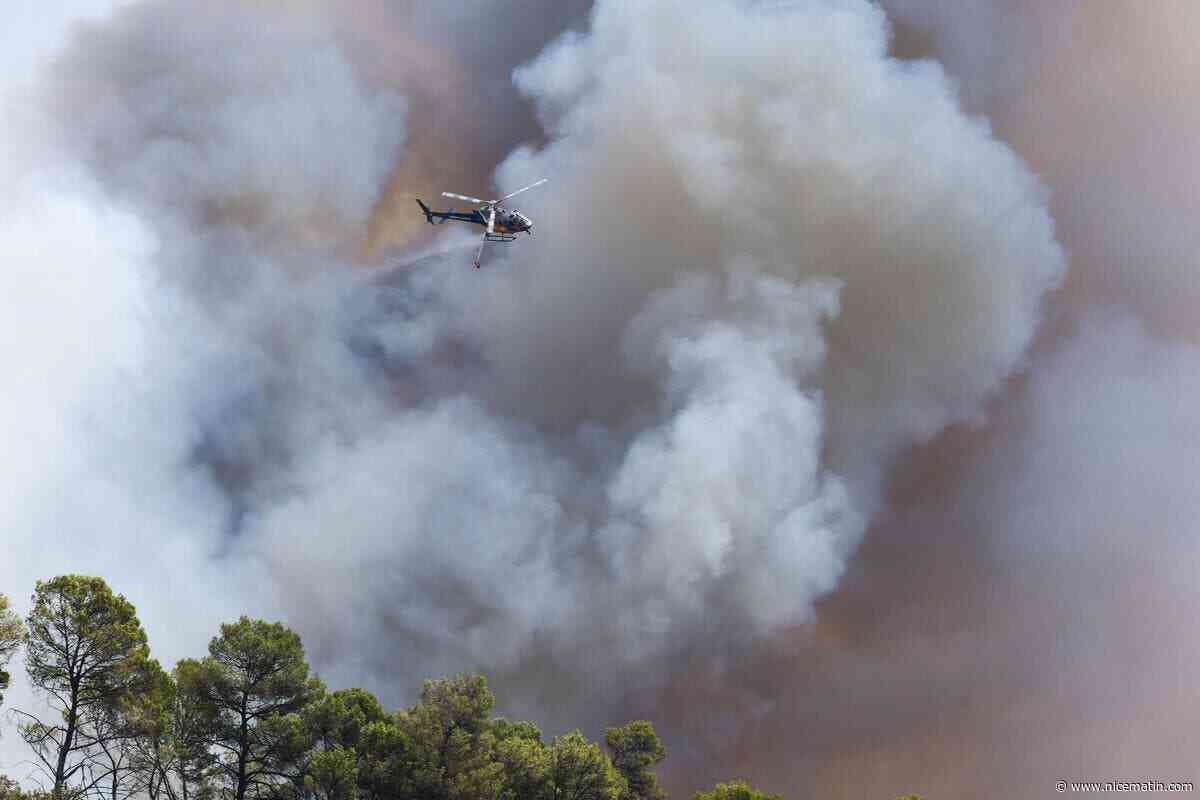 Une centaine d’hectares déjà partis en fumée, des quartiers évacués, des blessés, 250 pompiers sur place... Suivez en direct l’évolution du violent incendie à Brignoles