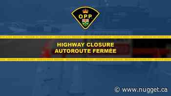 Highway 11 closed due to collision just north of Temagami