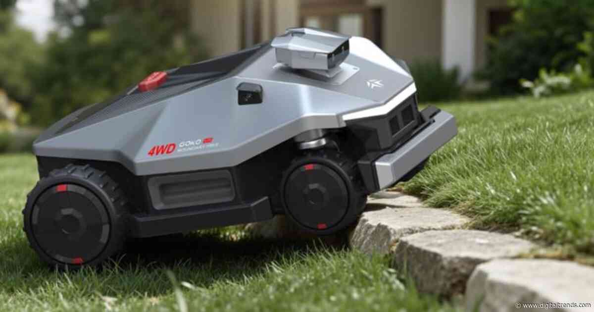 The GOKO M6 Robotic Lawn Mower Brings Industrial Robotics to Modern Lawn Care