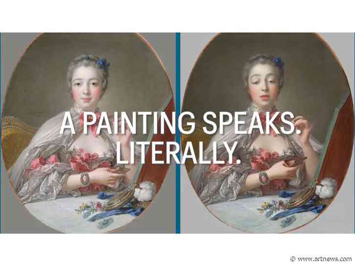 Harvard Art Museums Tested Out Using Generative AI to Animate 18th-Century Painting as Part of Marketing Campaign