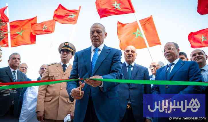 العيون تدشن مشاريع تنموية كبرى