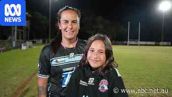 Mother and daughter debut together for country footy club