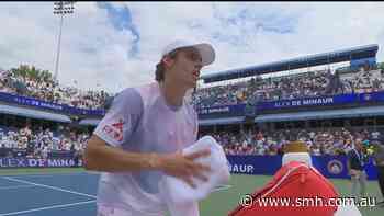 De Minaur sets up Hewitt clash