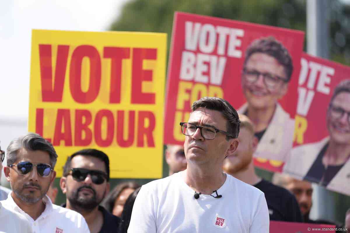 Andy Burnham urges Greater Manchester voters to back Labour in mayoral election