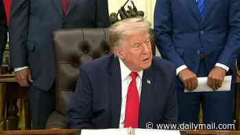 Trump says he has warned Burnham he is 'killing' Britain with migrants 'coming from all over the world and just camping out'