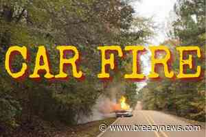 Vehicle Fire Wednesday Afternoon in Attala