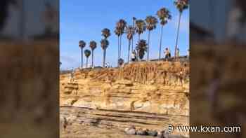 VIDEO: Teen saved after viral jump along California coast goes wrong; others continue to do it