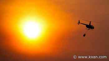 How does humidity affect wildfire conditions?