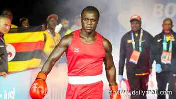 Idi Amin's grandson accuses boxing officials of bias after being disqualified for headbutting English opponent at Commonwealth Games: 'It's bulls***!'