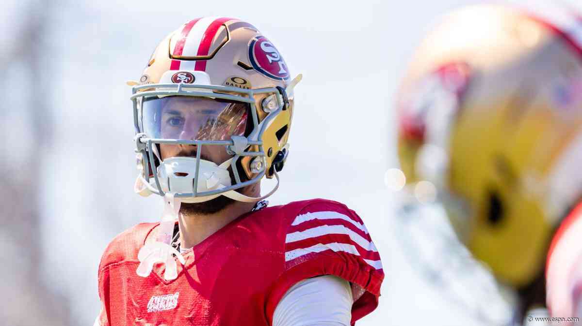 49ers have 'concern' over Pearsall's knee flare-up