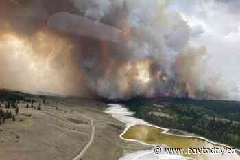 No word on return for Clinton, B.C., residents as fire burns watershed, power lines