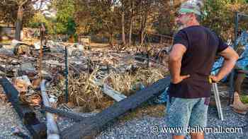 'There is nothing left, it's all gone': Le Porge local tells of devastation after hours-long battle to try to save his home from wildfire