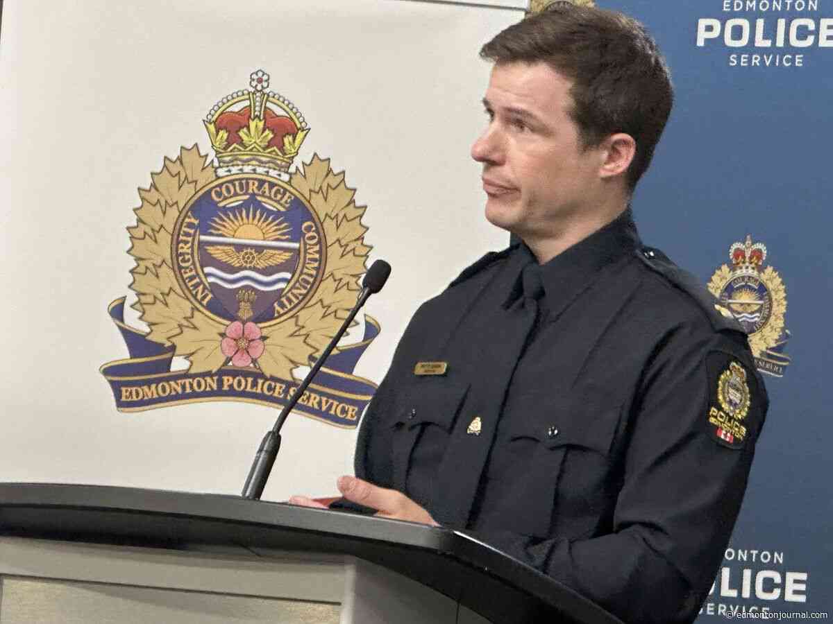 Edmonton’s violent crime index is up 3.2 per cent over last year