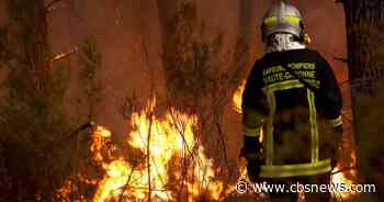 Firefighters battle France flames that have burned for over a week