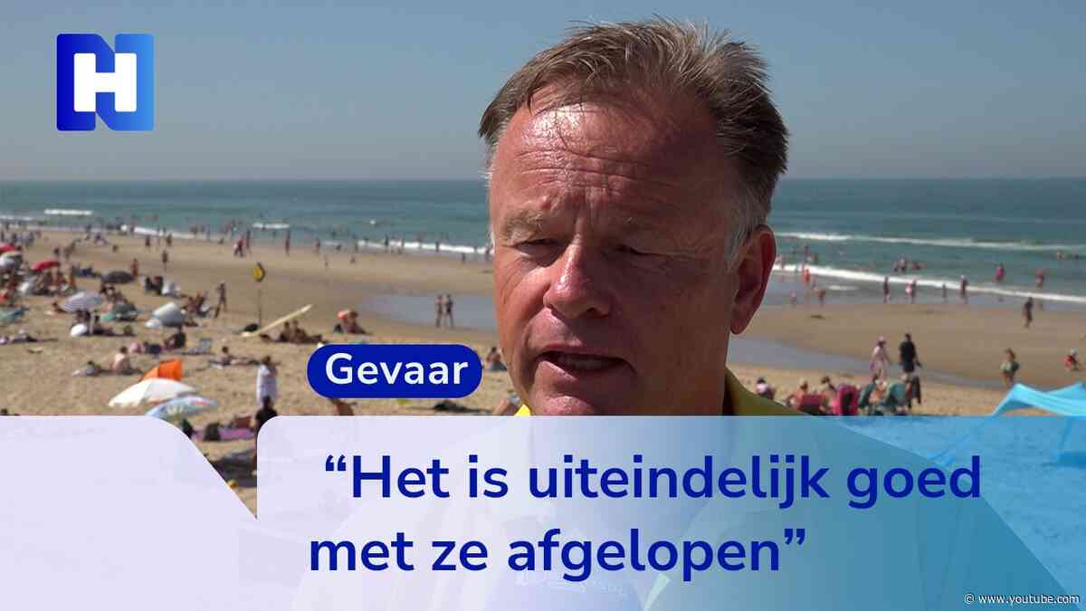 Drie zwemmers meegesleurd door sterke stroming bij Egmond