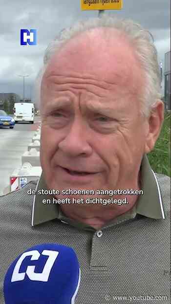 Welke mysterieuze stratenmaker legde deze illegale weg aan?