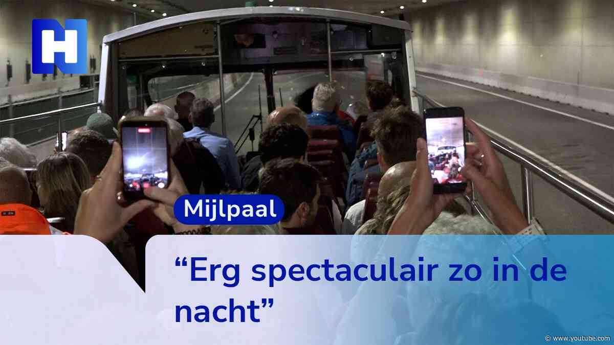 Omwonenden mogen als eerste door gloednieuwe tunnelbak A9