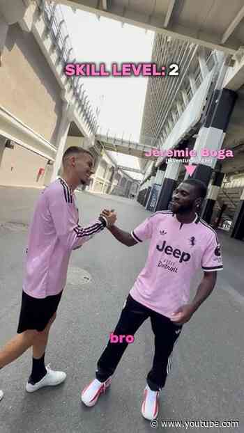 Three skill levels: who will win? | #Juventus