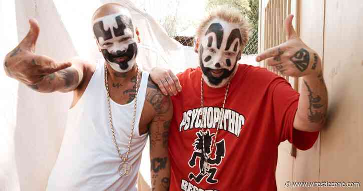 Tony Khan Welcomes Insane Clown Posse Before AEW Dynamite in Detroit
