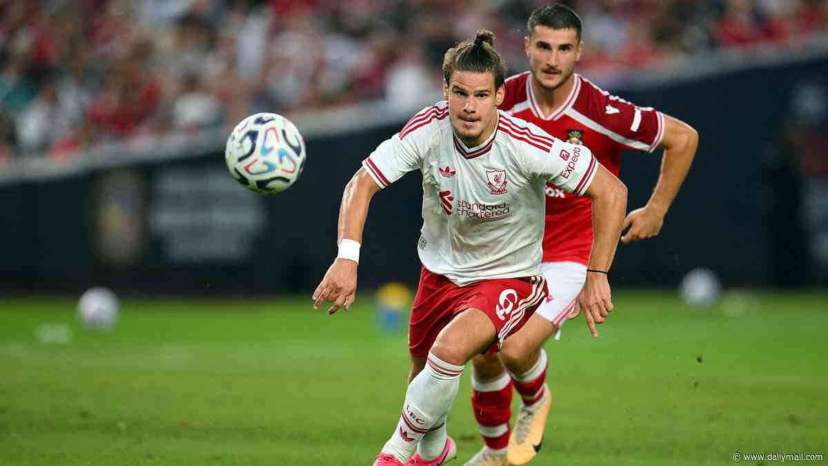 Liverpool vs Wrexham - friendly LIVE: Rio Ngumoha finally breaks the deadlock for Andoni Iraola's Reds in New York as England winger's deflected shot loops into the net