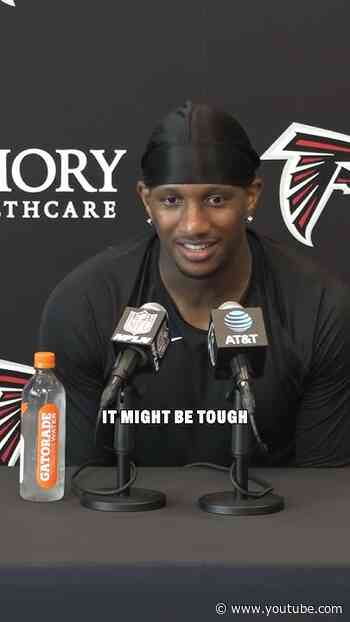 Michael Penix Jr. talks about what he is most excited about this year #nfl #football