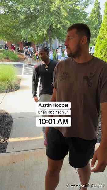 The times our guys arrived at the facility for Training Camp 👀