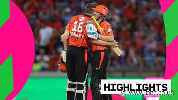Crawley and Brook fire Sunrisers to win over Super Giants