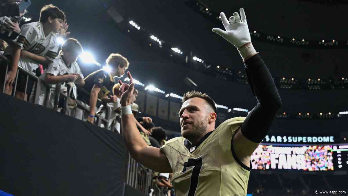 Do-it-all Hill not rejoining Saints for 10th season