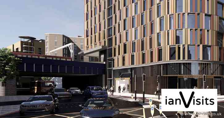 Tower Gateway DLR station getting a new entrance and lift in hotel development