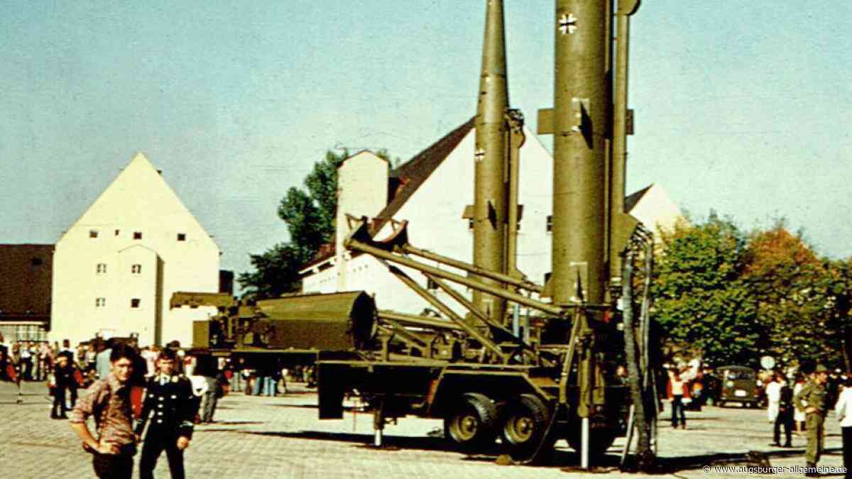 Zwischenfall in Landsberg vor 40 Jahren: Kran reißt Atomkopf einer Pershing-Rakete ab