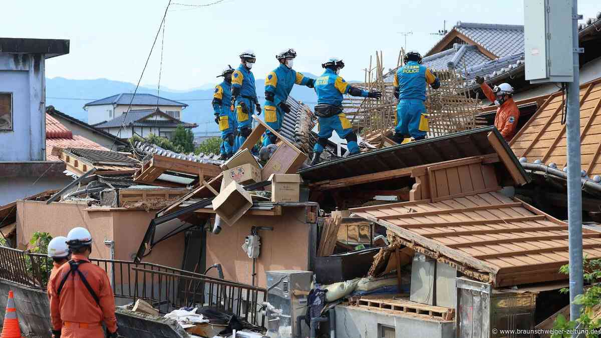 „Keine sichtbaren Lebenszeichen“: 28 Tote nach schwerem Erdbeben in Japan