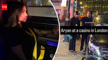 Aryan Khan SPOTTED with mystery woman in London- PICS
