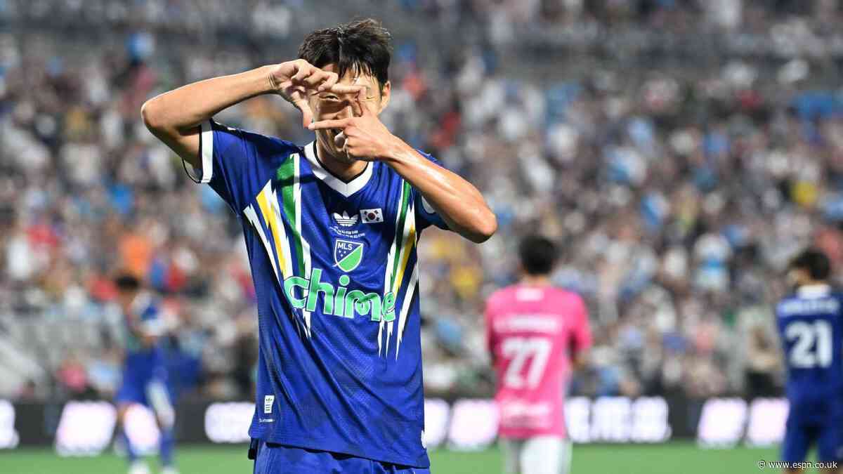 Son brace fuels MLS All-Stars win over Liga MX