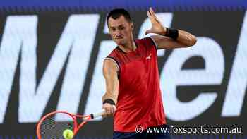 ‘On a roll’: Bernard Tomic pulls off his biggest win this decade to bounce into a tour quarterfinal in Mexico